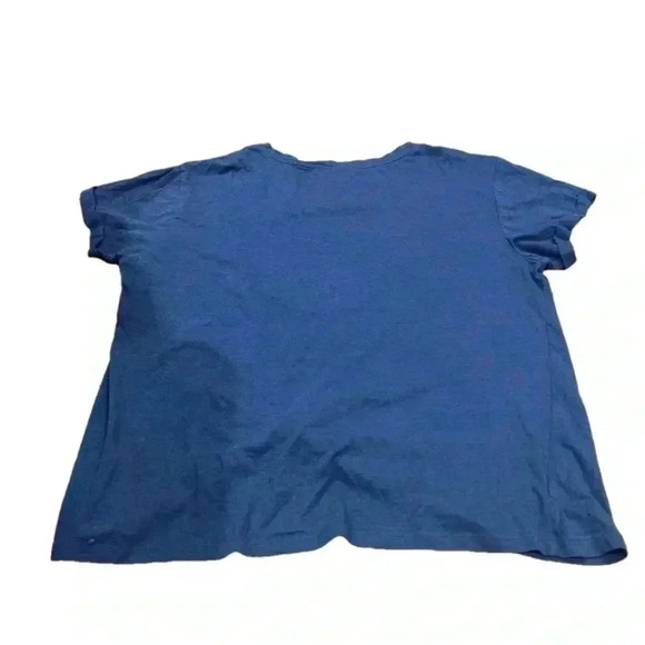 Bare Your Soul Flower Print Texas State Gray Oversized Front Tie XL EUC - Picture 2 of 2